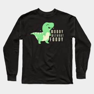 cute green dino Long Sleeve T-Shirt